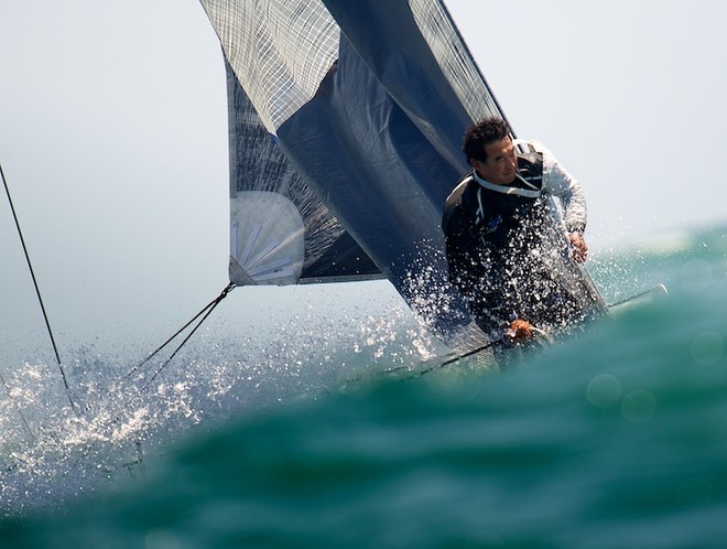 AUDI MEDCUP CIRCUIT, CASCAIS, PORTUGAL, MAY 22ND 2011: Day 5 - TP52 Race. Container (GER), the fleet race of the Cascais Trophy, Audi MedCup Circuit. (Photo by Chris Schmid / Eyemage Media, all right reserved) - Audi Medcup Day 5 © Chris Schmid/ Eyemage Media (copyright) http://www.eyemage.ch
